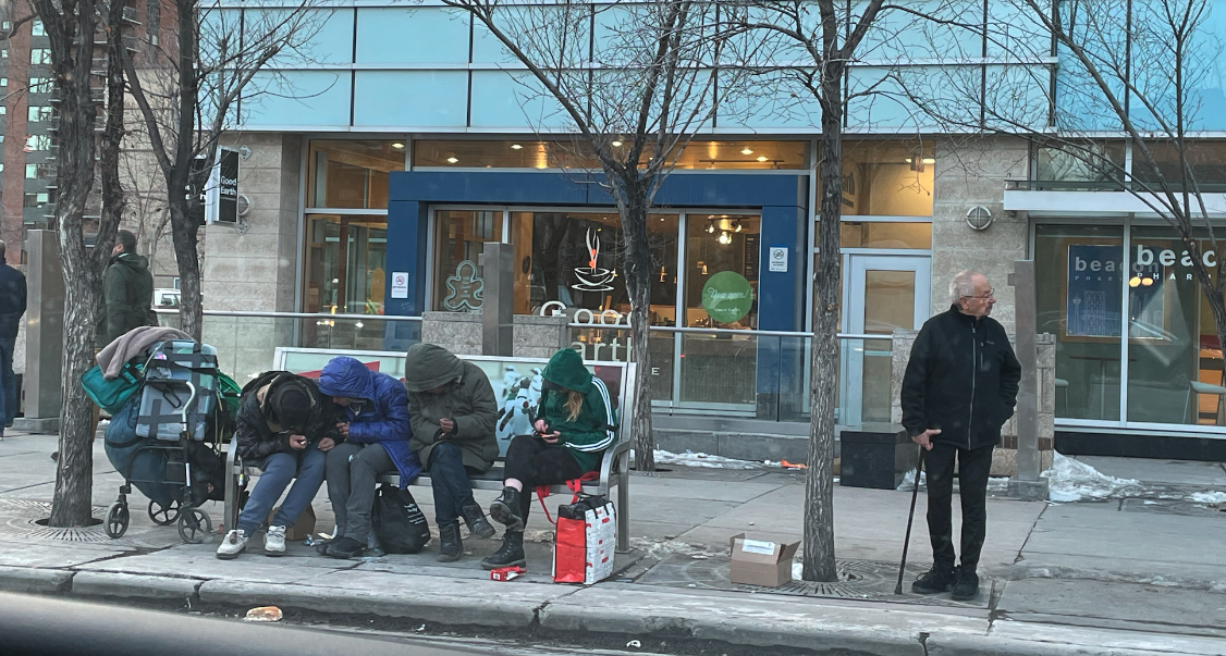Calgary street scene