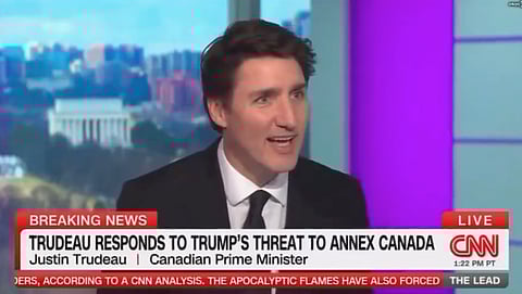 Justin Trudeau on CNN