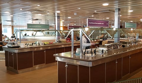 BC Ferries' buffet