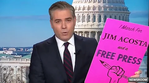 CNN anchor Jim Acosta put an end to weeks of speculation on Tuesday with his final broadcast