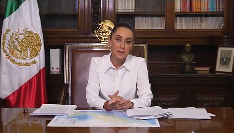 Mexican President Claudia Sheinbaum