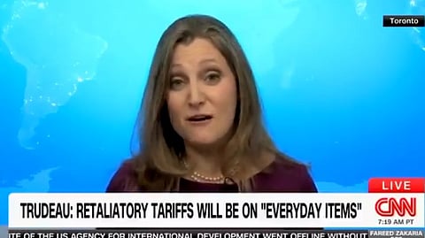 Liberal leadership candidate Chrystia Freeland