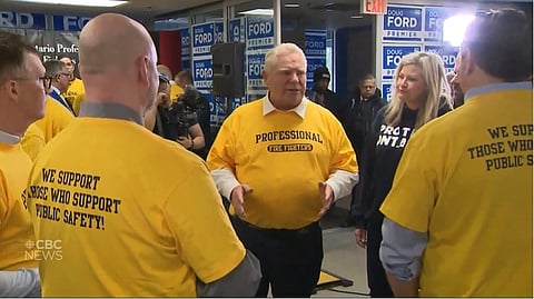 Ontario Premier and Progressive Conservative leader Doug Ford