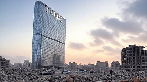 Trump Hotel in Gaza