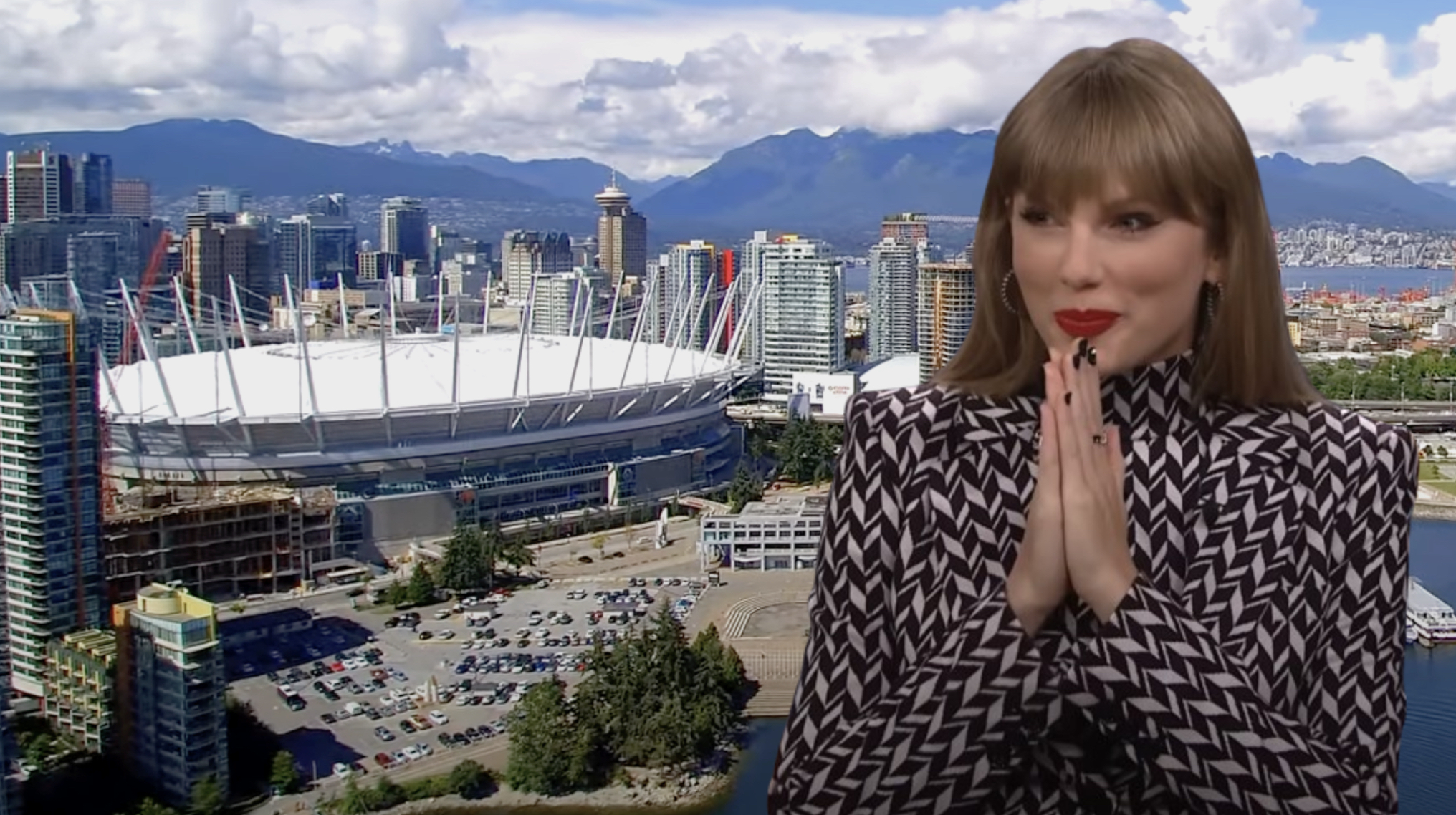 Taylor Swift in Vancouver