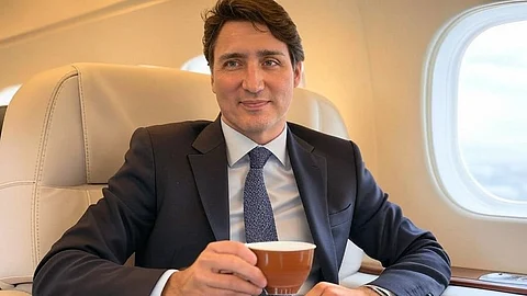 A rendering of Canadian Prime Minister Justin Trudeau