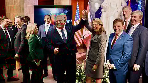 Doug Ford and Danielle Smith