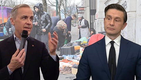 Mark Carney and Pierre Poilievre