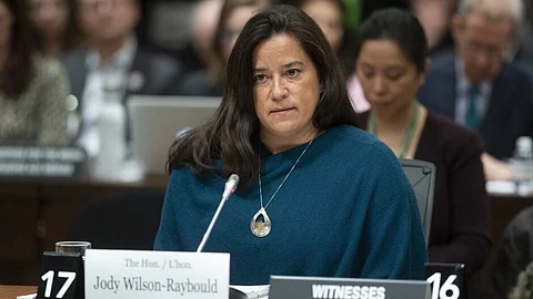 Former attorney general Jody Wilson-Raybould