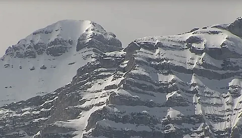 Avalanche near Golden, BC