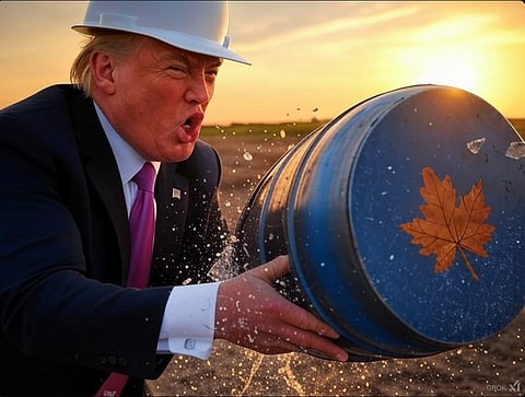 Trump is proposing to revive the Keystone XL pipeline even as he threatens tariffs on Alberta’s oil.