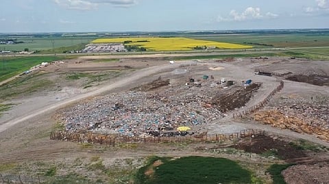 Winnipeg's Prairie Green landfill.