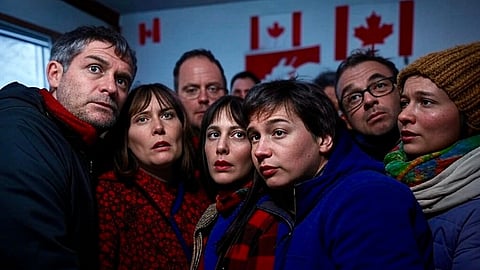 A rendering of Canadians