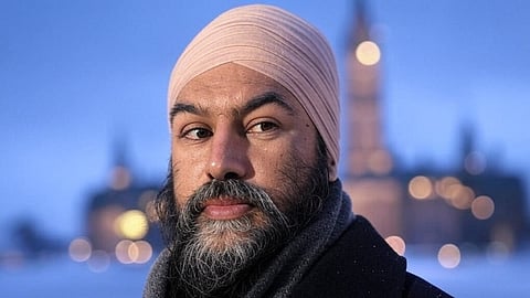A rendering of federal NDP leader Jagmeet Singh