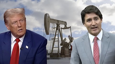 Donald Trump and Justin Trudeau