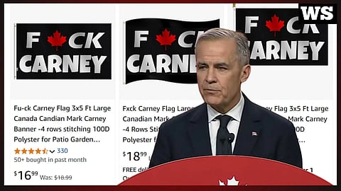 Amazon already selling 'F*** Carney' flags