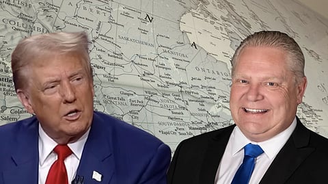 Donald Trump and Doug Ford