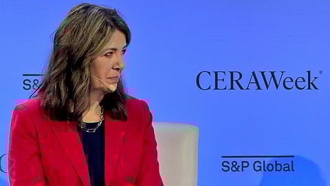 Alberta Premier Smith address the CERAWeek conference in Houston Wednesday