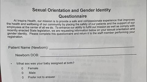 Gender Identity, Sexual Orientation Questionnaire