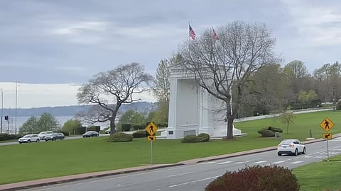 Peace Arch border crossing