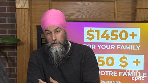 NDP leader Jagmeet Singh