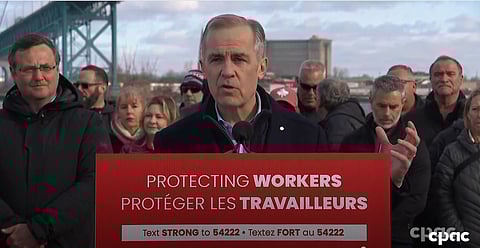 Prime Minister Mark Carney