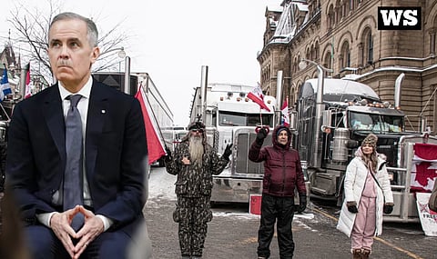 Mark Carney refuses to comment on his Freedom Convoy condemnation