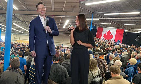 Pierre and Anaida Poilievre
