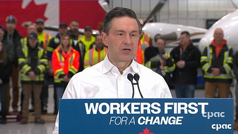 Conservative leader Pierre Poilievre