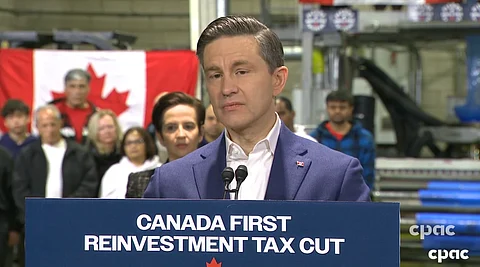 Conservative leader Pierre Poilievre