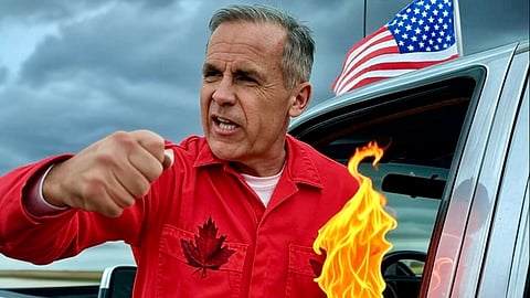 Carney is vowing economic fire with fire in response to auto tariffs.