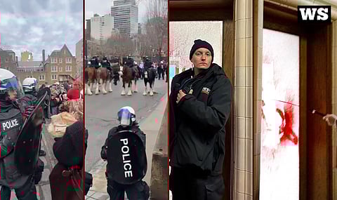 WATCH: Anti-Israel rioters occupy McGill