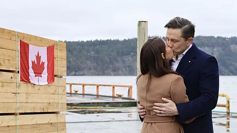 Pierre and Ana Poilievre