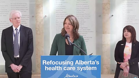 The Alberta government announced April 7 it would move to an activity-based funding model