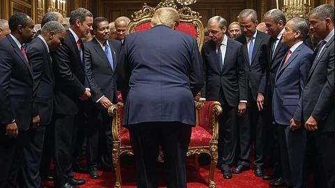 Trump tells world leaders to ‘pucker up’ or face the music on tariffs.