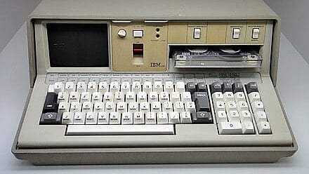 IBM 5100 PC, the world’s first personal computer in 1978.