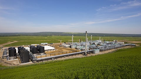 Gundy c-60 Gas plant near Fort St. John