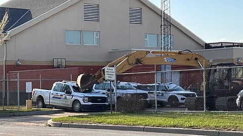 BUCKET LIST: Man goes in crazed rampage in stolen backhoe and Bonnyville RCMP detachment