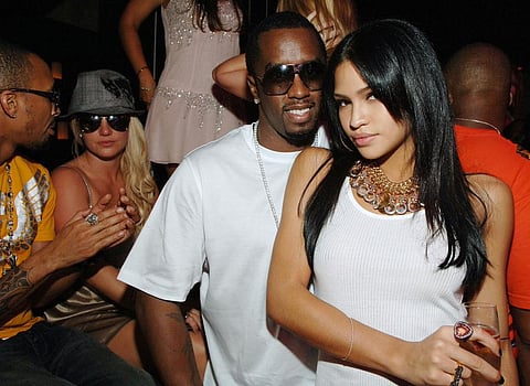Sean 'Diddy' Combs and former girlfriend Cassie Ventura