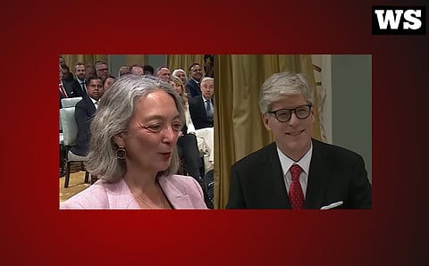 Tim Hodgson (right) is seen to have deep ties to Calgary’s oil patch in his role as Natural Resources Minister while Environment pick Julie Dabrusin (left) is a former Parliamentary Secretary of former Liberal attack dog Steven Guilbeault.