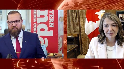 With a byelection in Olds-Didsbury-Three Hills in the offing, Western Standard Publisher Derek Fildebrandt talks about the possibilities of Alberta independence with Alberta Premier Danielle Smith