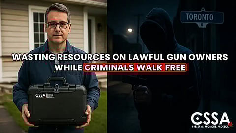 Wasting resources on lawful gun owners while criminals walk free