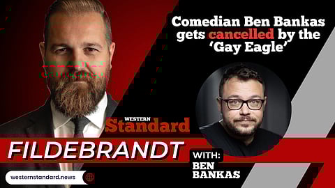 Comedian Ben Bankas gets cancelled by the ‘Gay Eagle’