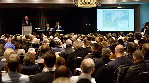 Cowichan Decision meeting in Richmond