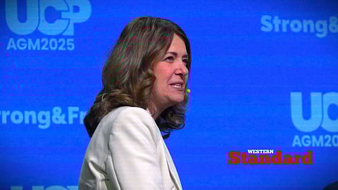 Danielle Smith at UCP AGM 2025