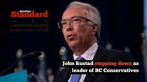 John Rustad stepping down as leader of BC Conservatives