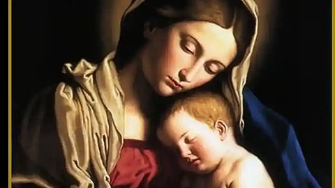 Mary and Jesus