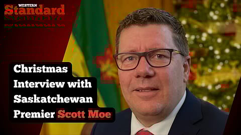 Christmas Interview with
Saskatchewan Premier Scott Moe