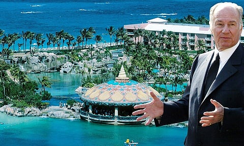 The Aga Kahn was one of the richest people in the world.