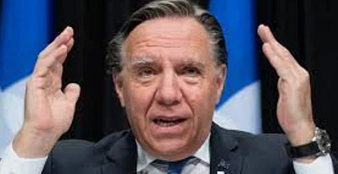 Quebec Premier Francois Legault. Reports have emerged his party Coalition Avenir Quebec was selling access in exchange for party donations.